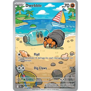 Scarlet & Violet - Black Bolt 129/086 - Dwebble [Illustration Rare]