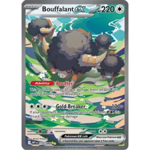 Scarlet & Violet White Flare 170/086 - Bouffalant ex [Special Illustration Rare]